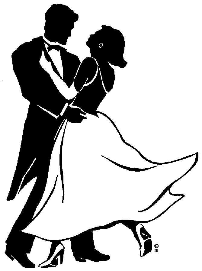 ballroom dance clipart silhouettes - photo #9